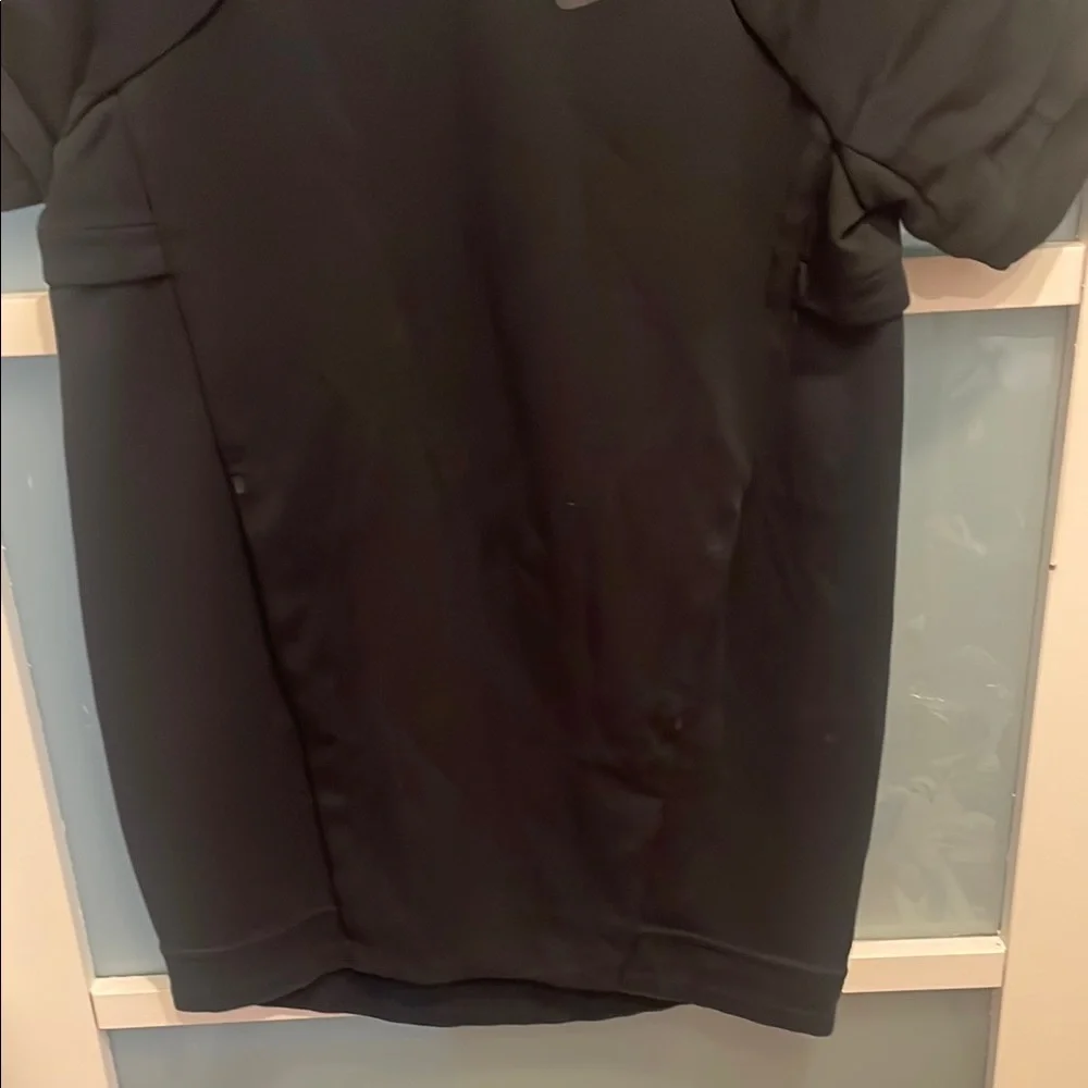 Nike Black Short Sleeve Sweatshirt Activewear, Athleisure Top, S